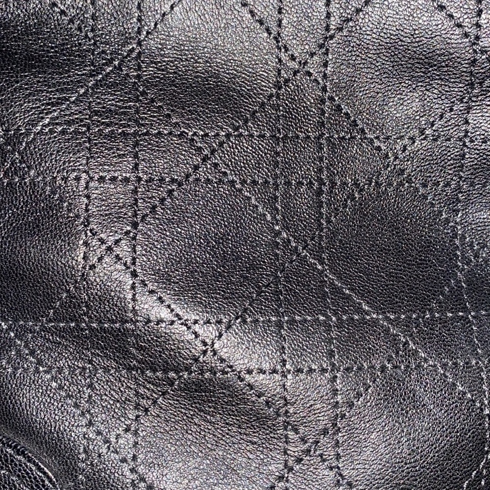 Christian Dior black leather wedge boots - Picture 14 of 14